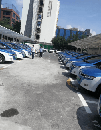 充電樁現(xiàn)場安裝案例